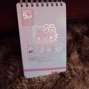 Hello Kitty x Studio Oh! 50th Anniversary Top-Spiral Notebook New